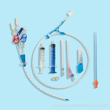 Disposable Single/Double/Triple Lumen Hemodialysis Catheter